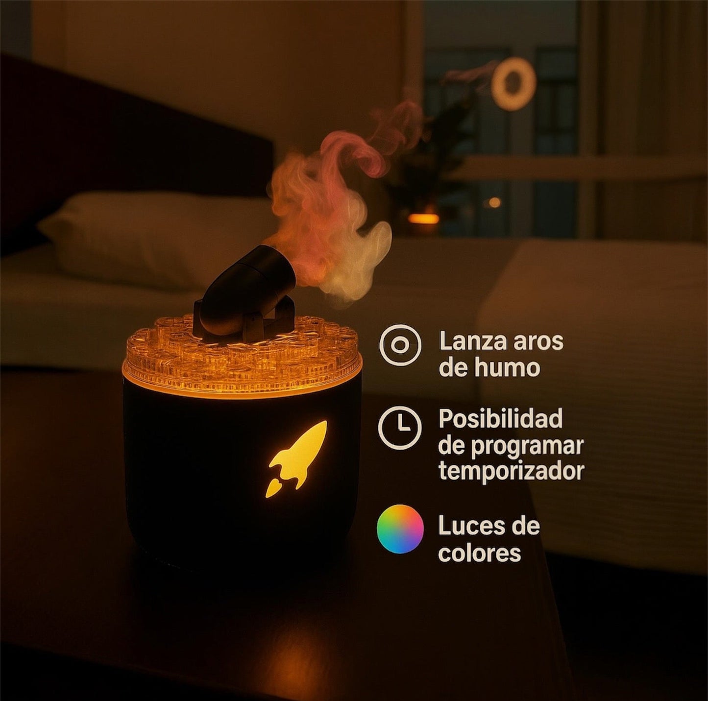 Humidificador Ultrasónico AirBoom